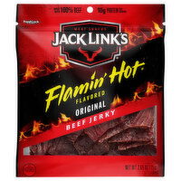 Jack Link's Beef Jerky, Flamin Hot Flavored, Original - 2.65 Ounce