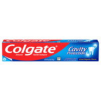 Colgate Cavity Toothpaste , With Fluoride & Cavity Protection, Great Regular Flavor - 6 Ounce