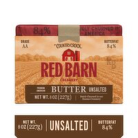 Red Barn Creamery Unsalted Butter - 8 Ounce