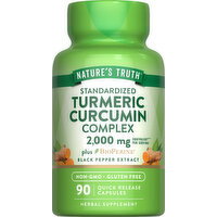 Nature's Truth Nature's Truth Standardized Turmeric Curcumin Complex 2,000 mg**