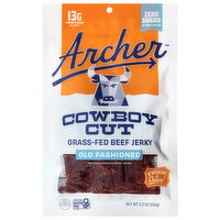 Archer Grass-Fed Cowboy Cut Mild Old Fashioned Beef Jerky - 5.3 Ounce