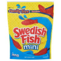 Swedish Fish Candy, Soft & Chewy, Mini, Family Size - 28.8 Ounce
