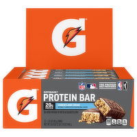 Gatorade Protein Bar, Cookies and Creme, 12 Bars - 12 Each