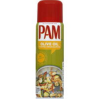 Pam Cooking Spray, No-Stick, Olive Oil - 5 Ounce