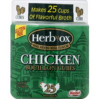 Herb-Ox Bouillon Cubes, Chicken - 25 Each