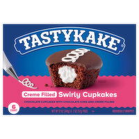 Tastykake Cream Filled Swirly Cupkakes - 6 Each