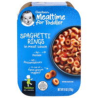 Gerber Toddler (12+ months) Spaghetti Rings in Meat Sauce - 6 Ounce