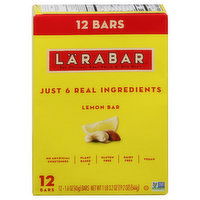 Larabar Fruit & Nut Bar, Lemon, 12 Bars, 19.2 Ounce