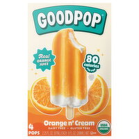 GoodPop Orange N' Cream Pops