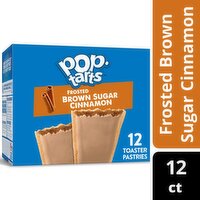 Pop-Tarts Toaster Pastries, Frosted Brown Sugar Cinnamon - 20.3 Ounce