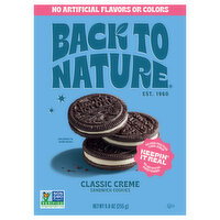 Back to Nature Classic Creme Sandwich Cookies - 9 Ounce