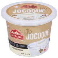 Los Altos Sour Cream, Jocoque, Natural - 15 Ounce