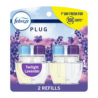 Febreze Febreze Plug In Air Freshener Scented Oil Refill Twilight Lav, 2ct - 2 Each