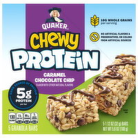 Quaker Chewy Caramel Chocolate Chip Granola Bars - 5 Each