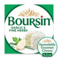 Boursin Garlic & Fine Herbs Gourmet Cheese - 5.3 Ounce