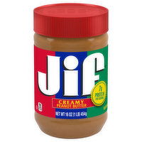 Jif Peanut Butter, Creamy - 16 Ounce