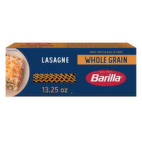 Barilla Whole Grain Lasagne - Non-GMO Pasta Made With 100% Whole Grain Durum Wheat - Great Source of Fiber, 13.25 Ounce