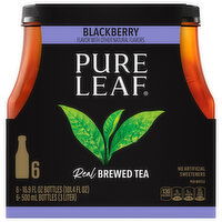 Pure Leaf Brewed Tea, Blackberry, Real - 6 Each