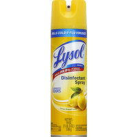 Lysol Spray Disinfectant , Lemon Breeze Scent - 19 Ounce