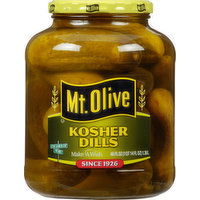 Mt Olive Pickles, Kosher Dills - 46 Fluid ounce