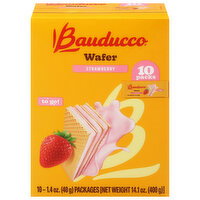 Bauducco To Go! Strawberry Wafer - 10 Each