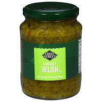First Street Sweet Relish - 24 Fluid ounce