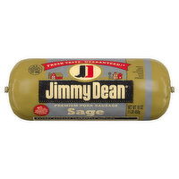 Jimmy Dean Pork Sausage, Sage, Premium, 16 Ounce