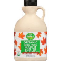 Sun Harvest Maple Syrup, Organic, 100% Pure, 32 Ounce