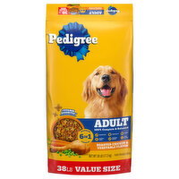Pedigree Adult Roasted Chicken & Vegetable Flavor Food for Dogs Value Size - 38 Pound
