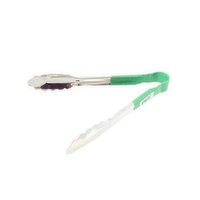 Alegacy Tongs Green 9.5in, 1 Each