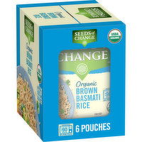 Seeds of Change Brown Basmati Rice 6 pk - 1 Each