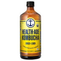 Health-Ade Kombucha, Ginger Lemon - 48 Fluid ounce