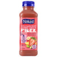Naked Juice Strawberry Lemon Ginger Fiber - 15.2 Ounce