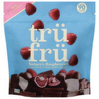 Tru Fru Nature's Raspberries, Milk Chocolate - 8 Ounce