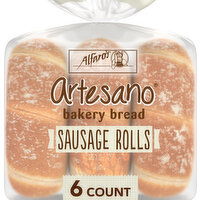 Alfaro's White Sausage Rolls, 6 count, 15 oz - 6 Each