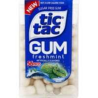 Tic Tac Gum, Sugar Free, Freshmint - 56 Each