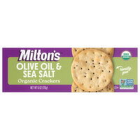 Milton's Organic Olive Oil & Sea Salt Crackers