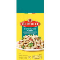 Bertolli Chicken Alfredo & Penne With Broccoli, Portabella Mushrooms & Tomatoes Frozen Meal, 22 Ounce