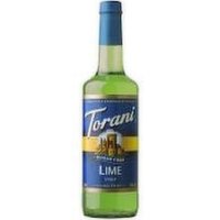 Torani Sugar Free Lime Syrup - 750 Millilitre