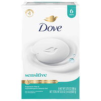 Dove Beauty Bar, Fragrance Free, Hypoallergenic, Sensitive