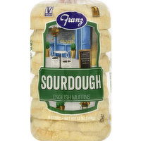 Franz English Muffins, Sourdough - 6 Each