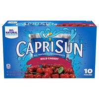 Capri Sun Wild Cherry Juice Drink Blend - 10 Each