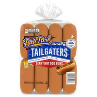 Ball Park Giant Hot Dog Buns - 16 Each