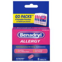 Benadryl Allergy Go Packs - 4 Each