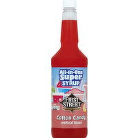 First Street Syrup, Cotton Candy, 32 Ounce