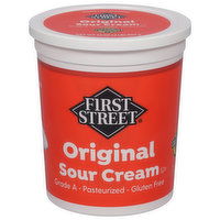 First Street Sour Cream, Original, 32 Ounce