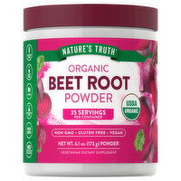 Nature's Truth Organic Powder Beet Root - 6.1 Ounce