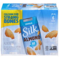 Silk Almondmilk, Vanilla - 6 Each