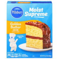 Pillsbury Cake Mix, Golden Butter - 15.25 Ounce