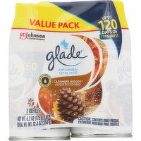 Glade Automatic Spray Refill, Cashmere Woods, Value Pack - 2 Each